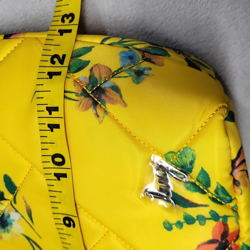 NWOT Lug Flare 2 Crossbody Bag 🌼 with Two Strap Choices ~ Bouquet Yellow" - Picture 10 of 16
